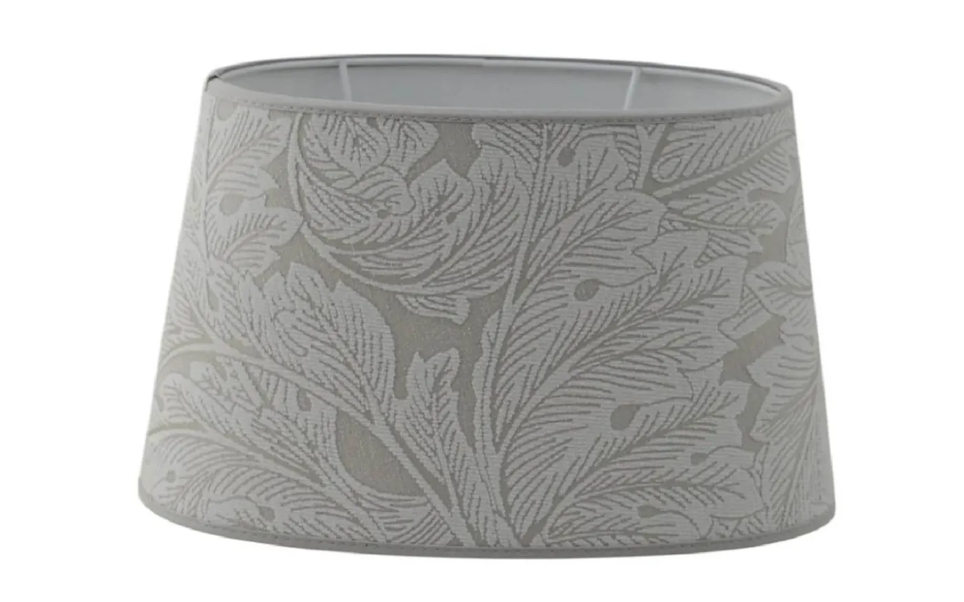 Acanthus Weave Oval Lampskärm 30cm Ivory William Morris