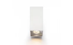 Agate II Vägglampa Mattvit GU10