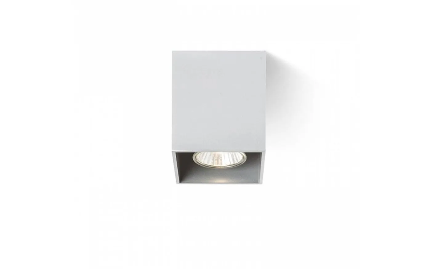 Agate I Takspotlight Borstad aluminium GU10
