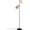 Agudo Golvlampa 2xE27 flerfärgad