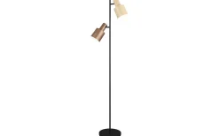 Agudo Golvlampa 2xE27 flerfärgad