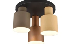 Agudo Plafond 3-delad E27 flerfärgad