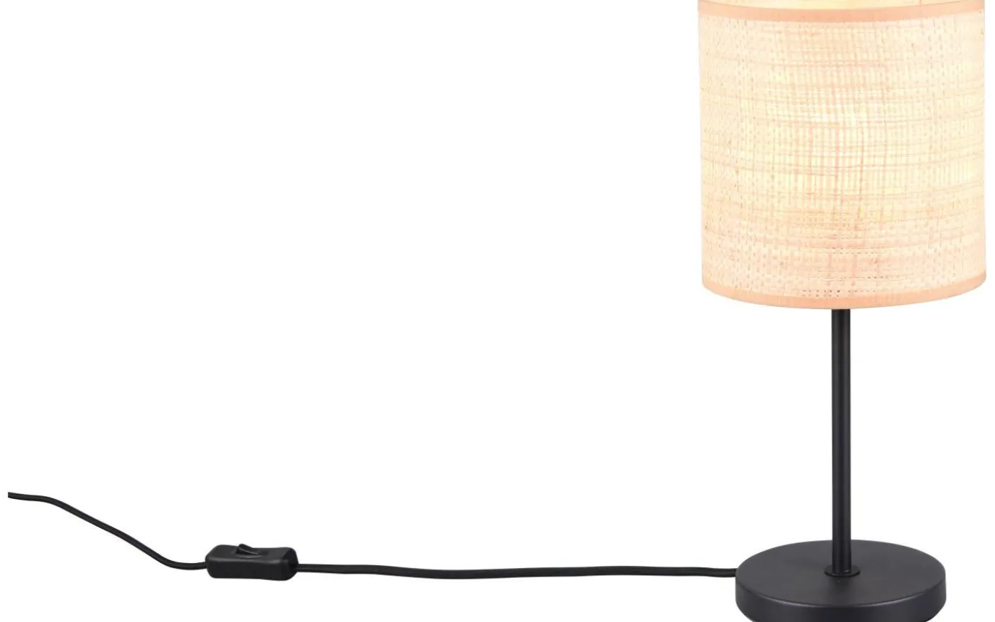 Aimee Bordslampa E27 naturfärg/bast