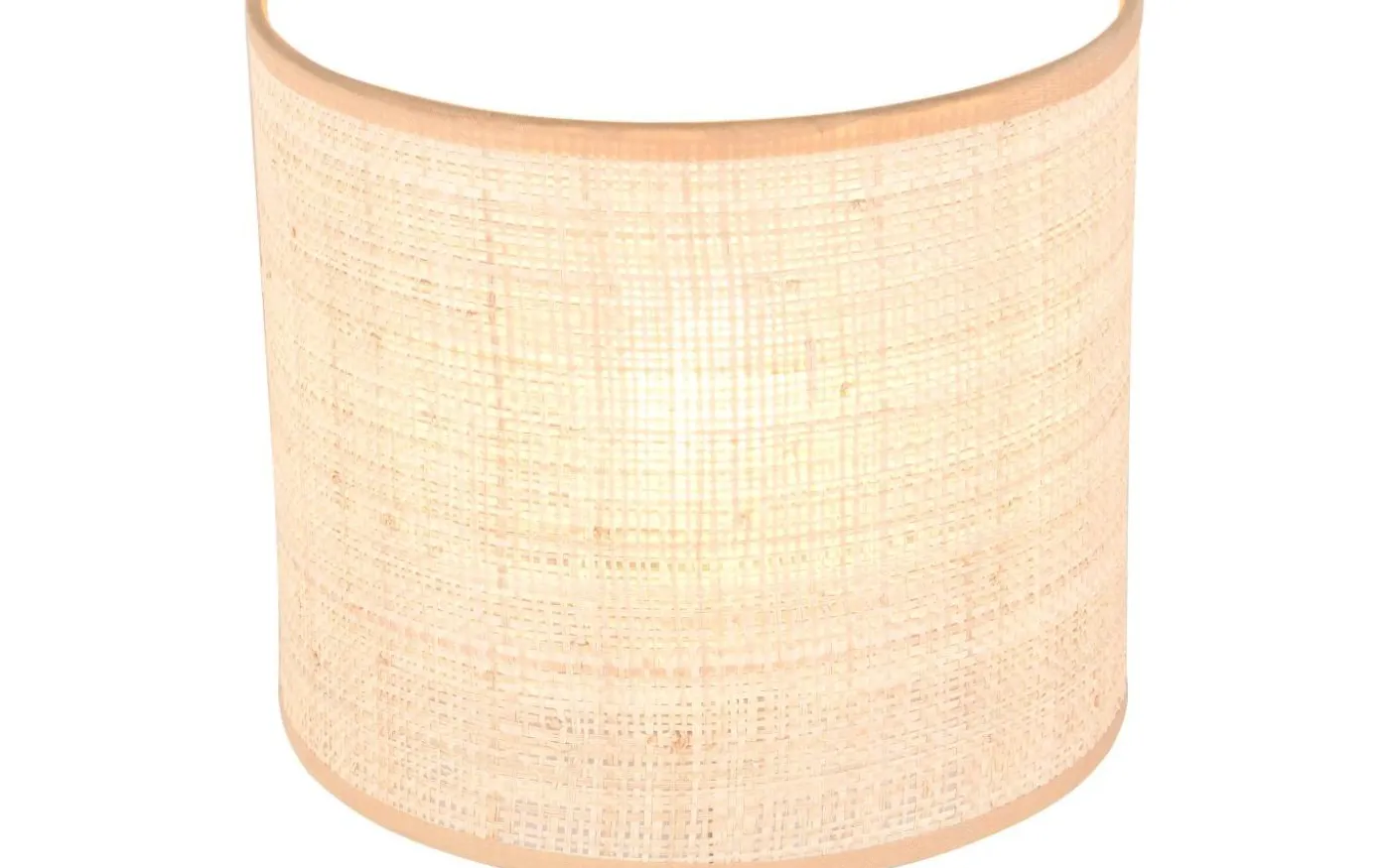 Aimee Vägglampa E27 naturfärg/bast