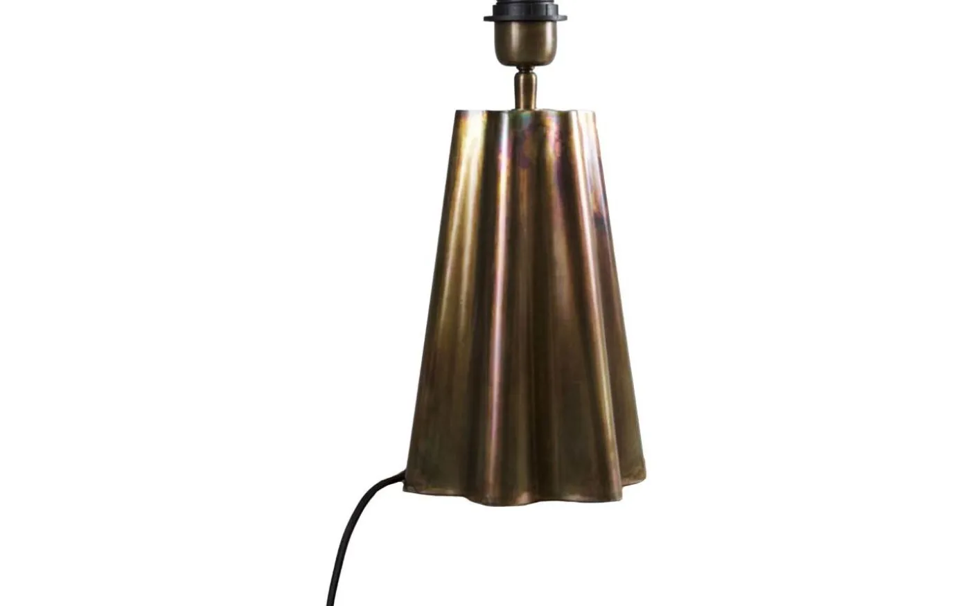Aira Lampfot 34cm Oljad Mässing