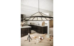 Akira Taklampa 70cm Svart/Natur