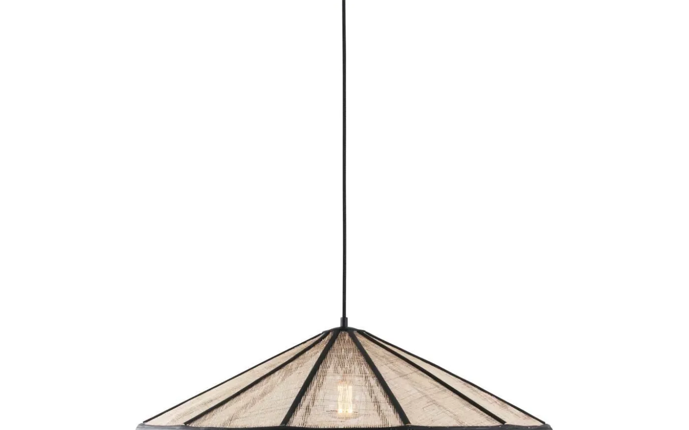 Akira Taklampa 70cm Svart/Natur