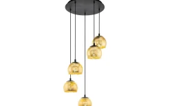 Albaraccin Taklampa 59cm Svart/Guld
