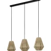 Alderney Taklampa 90cm Svart/Natur