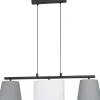Almeida Taklampa 86cm Svart/Grå/Vit