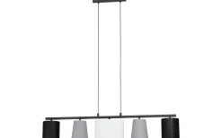 Almeida Taklampa 120cm Svart/Grå/Vit