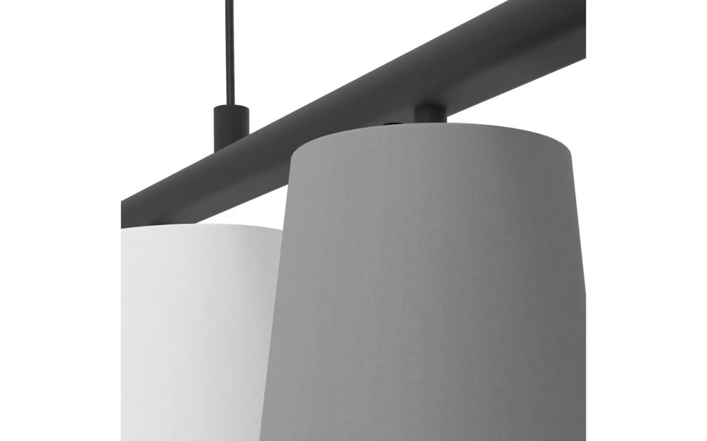 Almeida Taklampa 120cm Svart/Grå/Vit