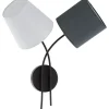 Almeida Vägglampa Svart