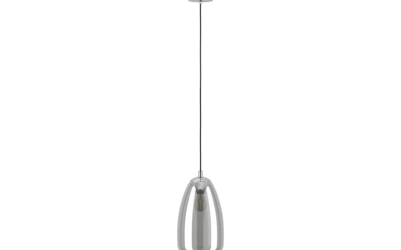 Alobrase Fönsterlampa 20cm Svart Rök