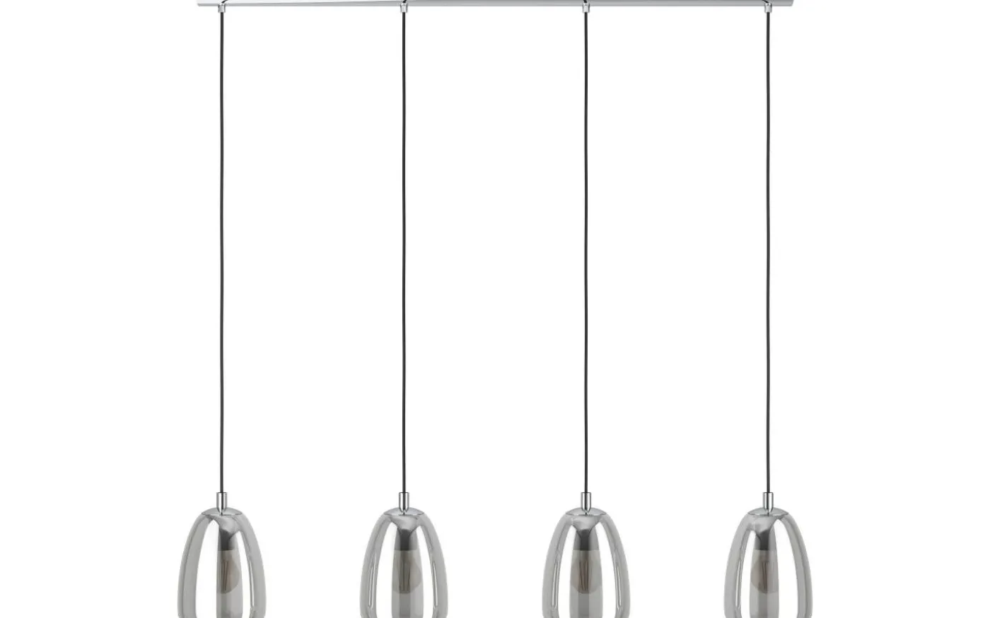 Alobrase Taklampa 108cm Svart Rök
