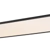 Alpha Plafond LED 80x29cm mattsvart