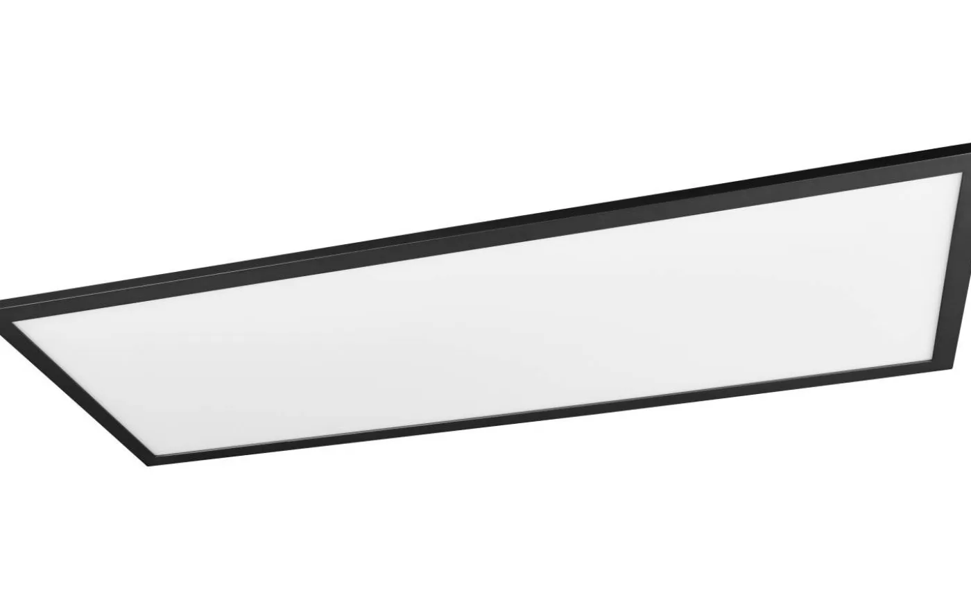 Alpha Plafond LED 80x29cm mattsvart