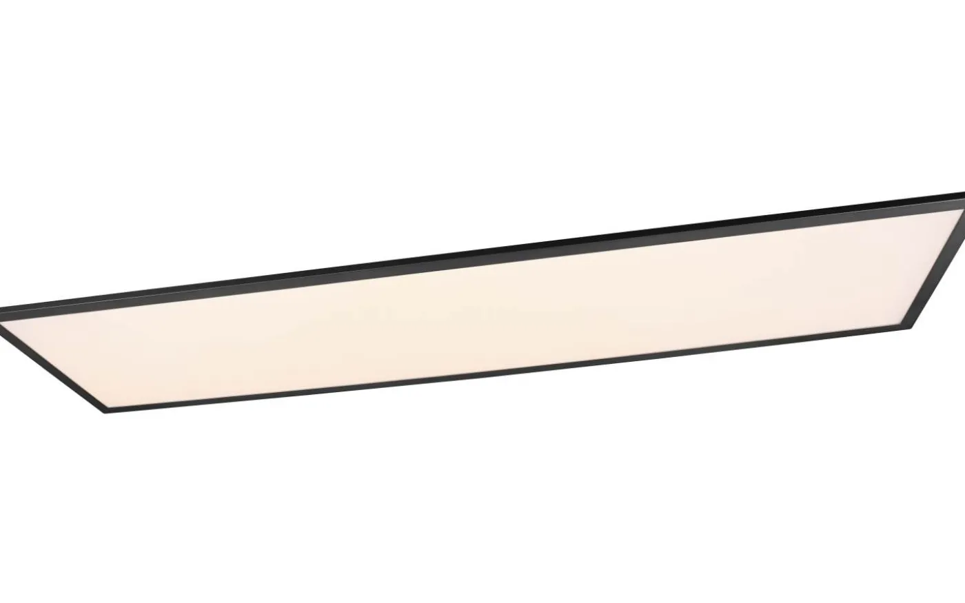 Alpha Plafond LED 119x29cm mattsvart