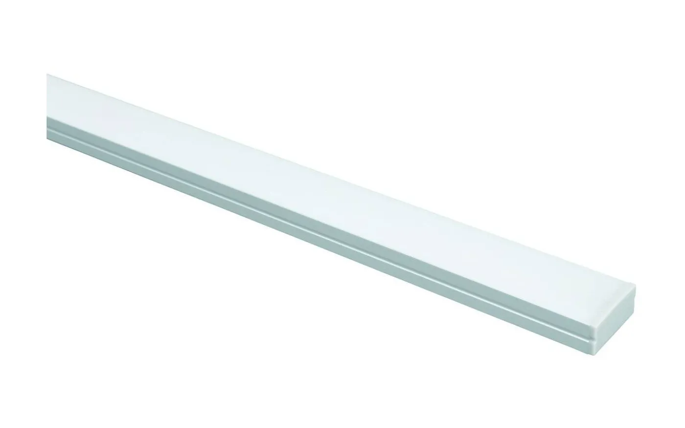 Aluminiumprofil Fuori, Utanpåliggande, 1m 24x10mm