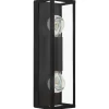 Amezola 2L Vägglampa Svart IP44