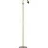 Amy Enarmad Golvfot 150cm Antikmässing