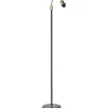 Amy Enarmad Golvfot 150cm Svart/Mässing