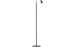 Amy Enarmad Golvfot 150cm Svart/Mässing