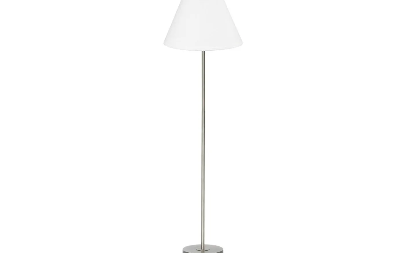 Amy Golvlampa 150cm Silver/Vit