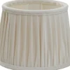 Anastacia Plisserad Lampskärm Ø20cm Offwhite