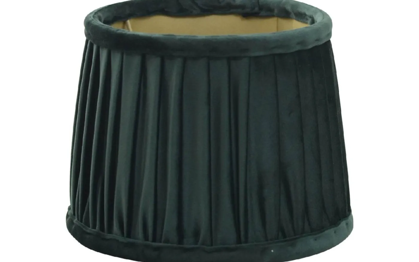 Anastacia Plisserad Lampskärm Ø30cm Mörkgrön