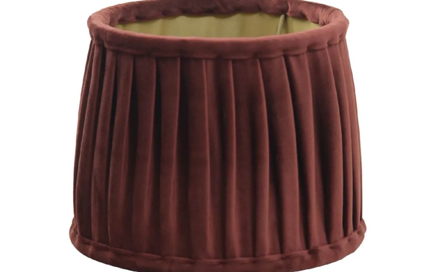 Anastacia Plisserad Lampskärm Ø24cm Gröngrå