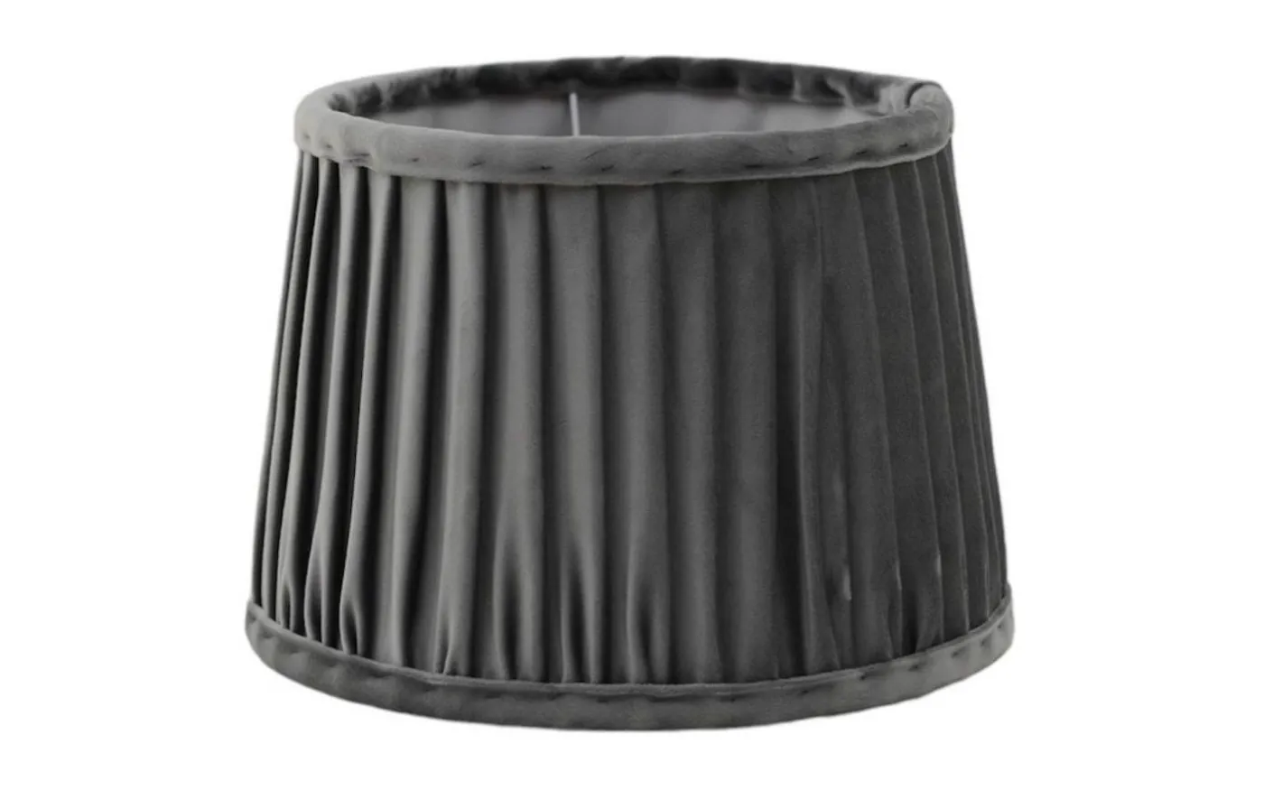 Anastacia Plisserad Lampskärm Ø20cm Grå