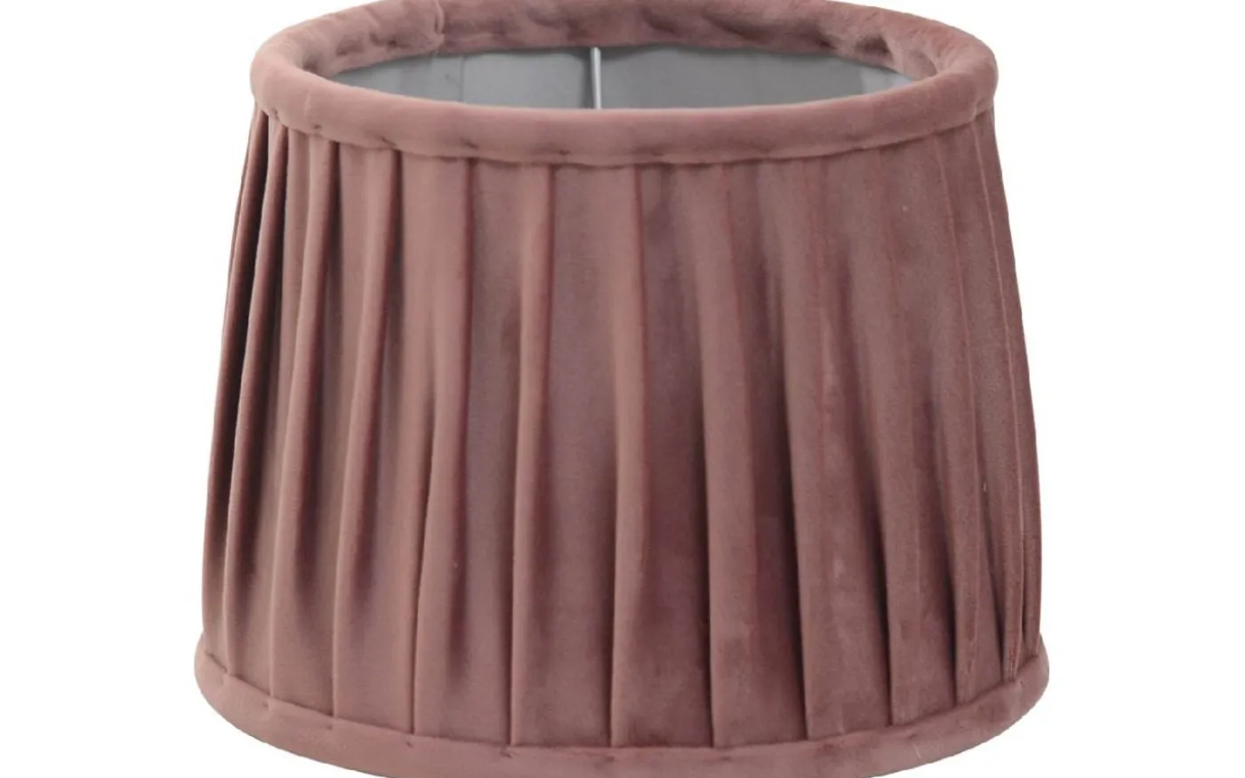 Anastacia Plisserad Lampskärm Ø24cm Rosa