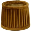 Anastacia Plisserad Lampskärm Ø17cm Guldgul