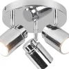 Angelo H2O Spotlight 3-delad GU10 krom IP44