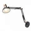 Ante Vägglampa Svart/Koppar E27