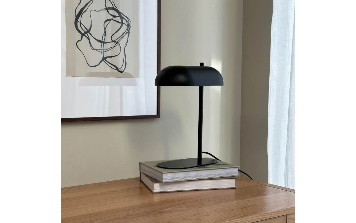 Arch Skrivbordslampa 36cm Mattsvart