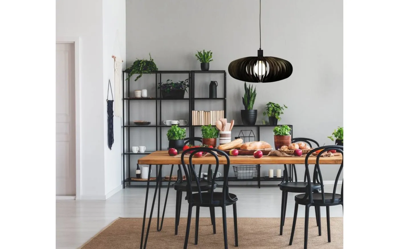 Arcos Taklampa 50cm Svart
