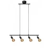 Arc Taklampa 88cm 4L Svart