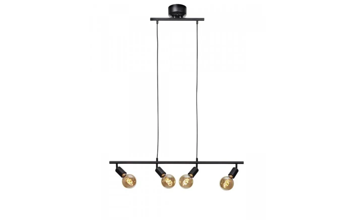 Arc Taklampa 88cm 4L Svart