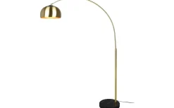 Argentina Golvlampa E27 matt mässing