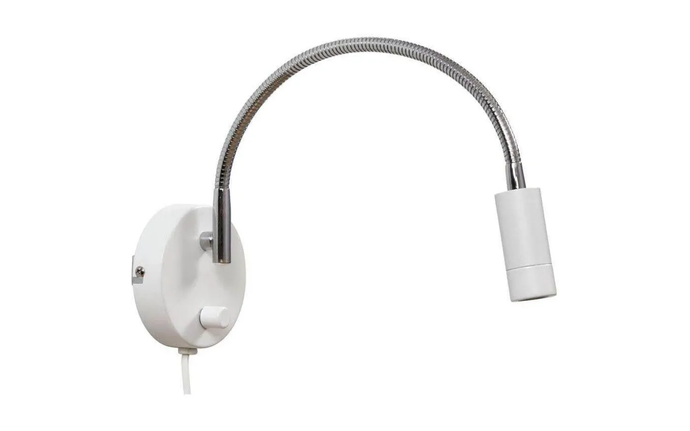 Arholma Vägglampa LED 3W 2700K Vit/Nickel