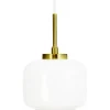 Arp D15 Fönsterlampa 15cm Opal/Mässing