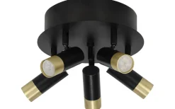 Artemis Takspotlight 27cm Svart/guld
