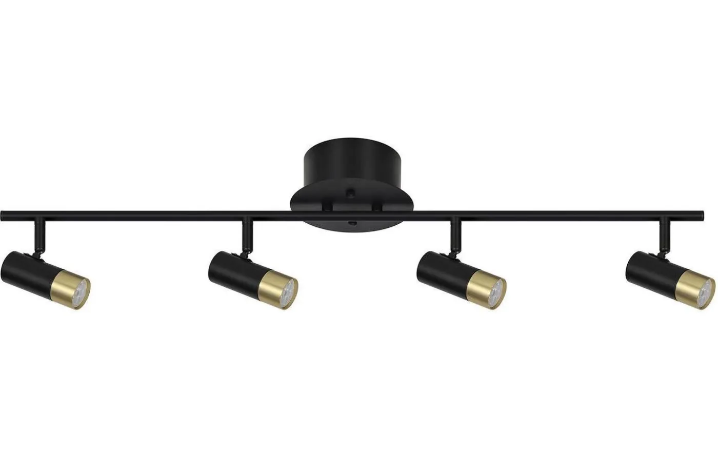 Artemis Takspotlight 85cm Svart/guld