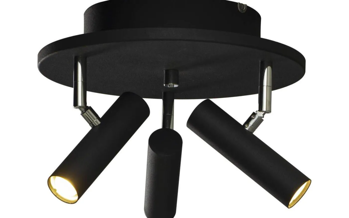 Artic Takspotlight 30cm LED 3x6W 3000K Svart/Krom