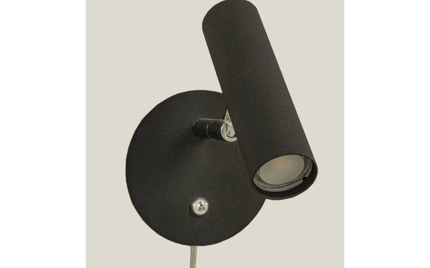 Artic Vägglampa LED 6W 3000K Svart/Krom