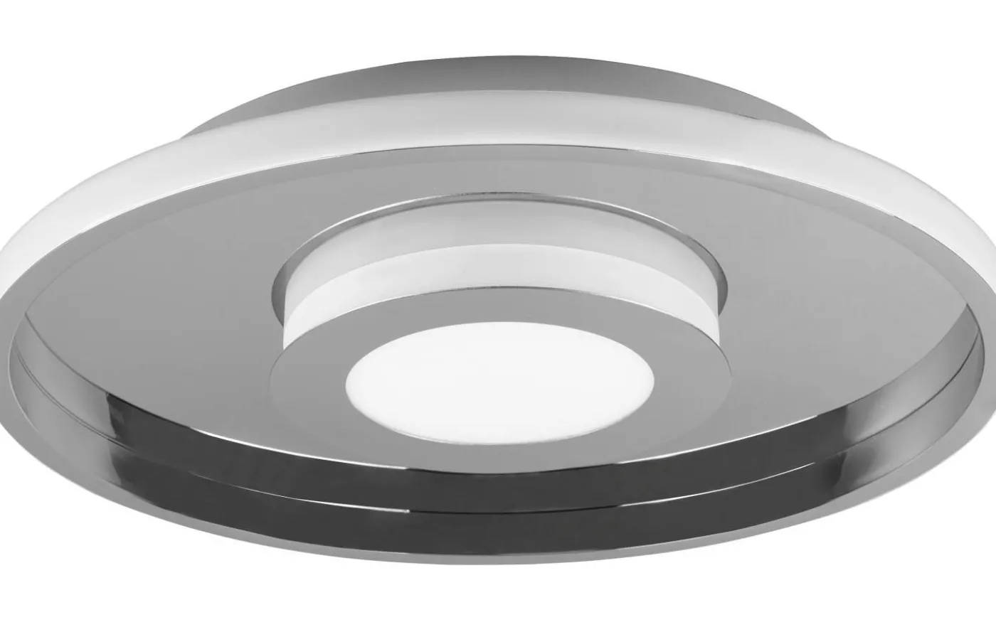 Ascari H2O Plafond LED 40cm krom IP44