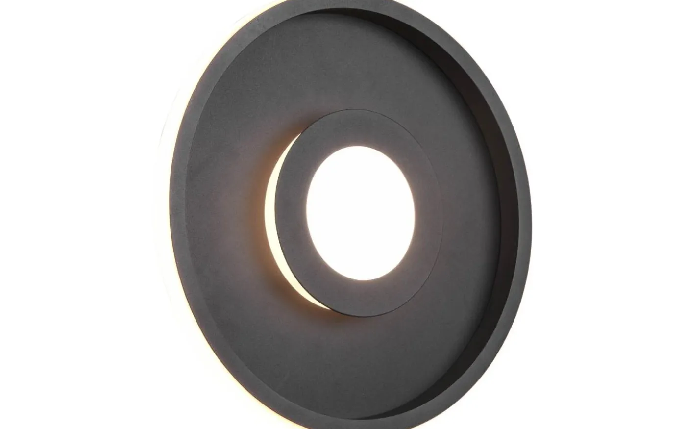 Ascari H2O Plafond LED 30cm mattsvart IP44