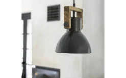 Ashby Fönsterlampa Pale Black Zinc 19cm